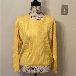 EUC Pendleton yellow women’s sweater​​​​​​​​​​​​